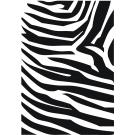Stencil Schablone Zebra Print